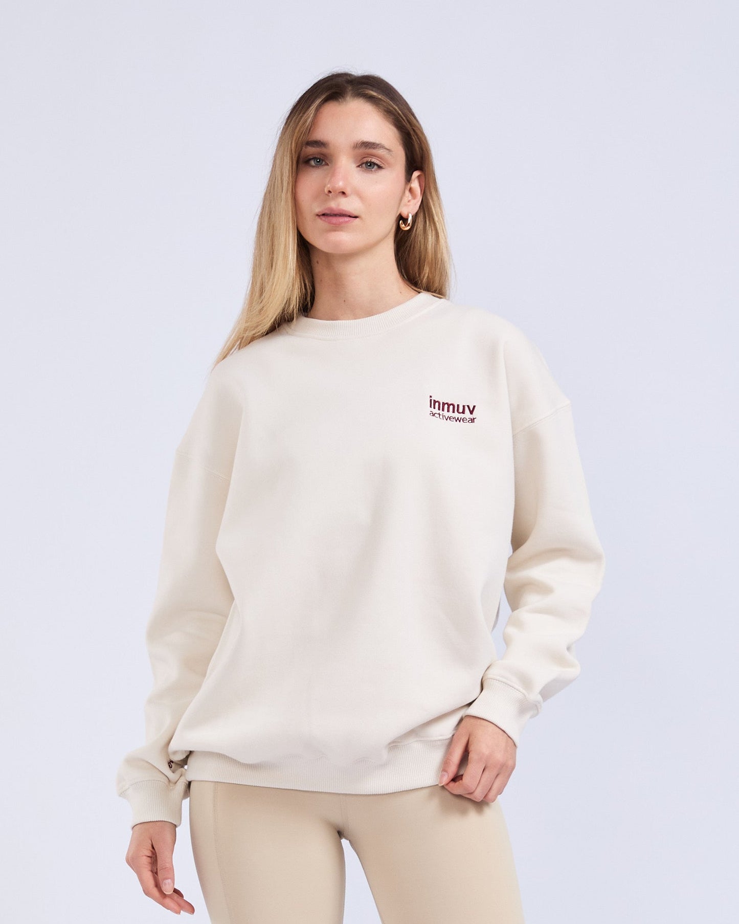 POLERA MUV IVORY - OVERSIZE