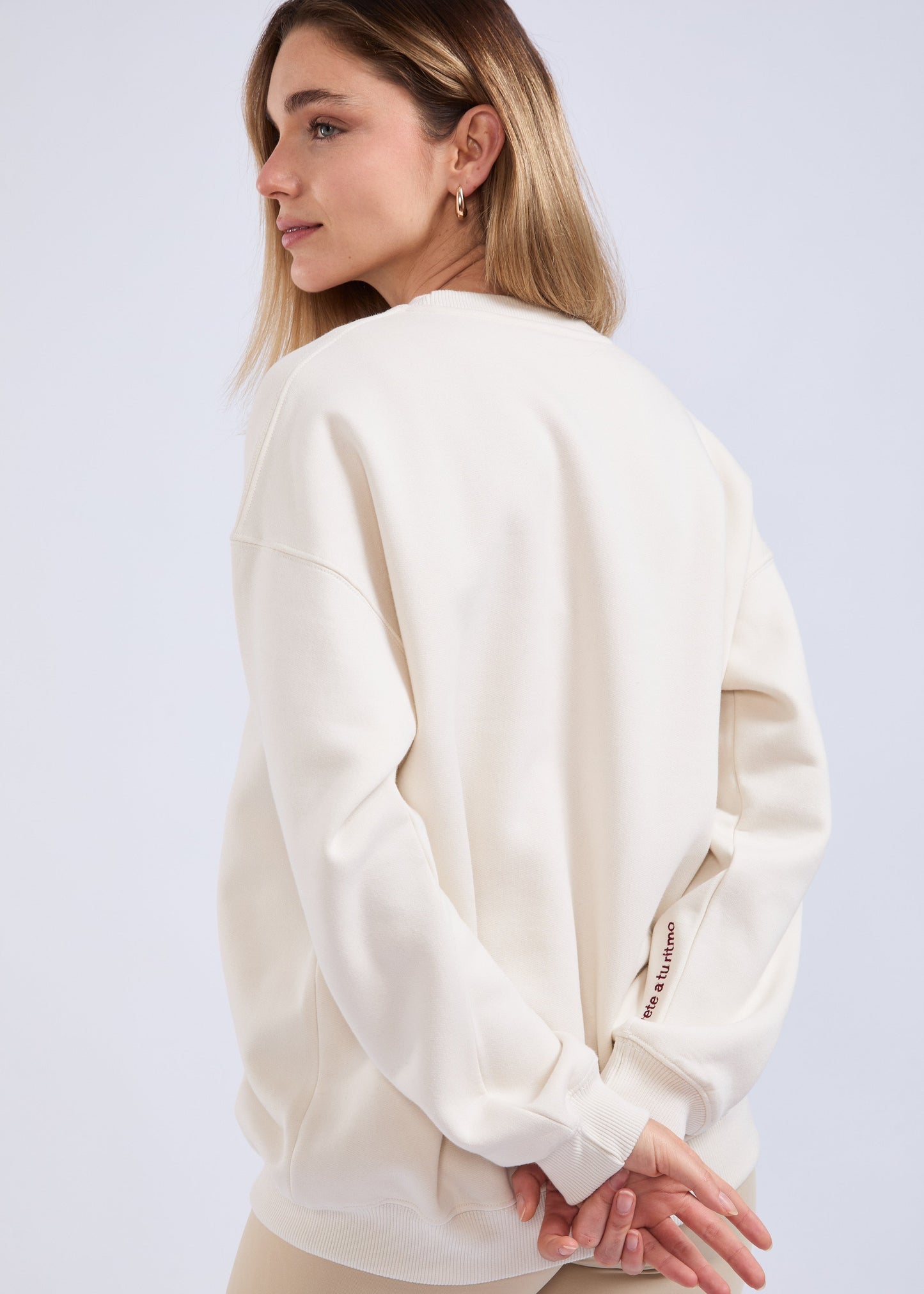 POLERA MUV IVORY - OVERSIZE